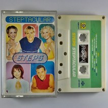 중고 카세트 테이프 STEPS STEPTACULAR 록/인디록