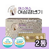 여성 갱년기 여성 영양제 추천 홍삼 회화나무 열매 추출물 대두 이소플라본 식물성 에스트로겐 호르몬 제 소포리코사이드 아연 면역기능 중년여성 건강 여성용 선물세트 선물용 알약, 두 달(분)