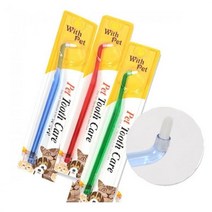 친절한도그씨 위드펫 펫 투스케어 칫솔 5P 색상랜덤 애견칫솔, one color/옵션없음