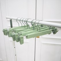 레브 소프트 집게 바지걸이 10P, 그린, 10개