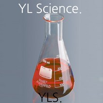 (JLS) Superior Borosilicate (Glass) Erlenmeyer Flask 25ml~500ml 특급유리 표준형 삼각플라스크, 500ml 1ea