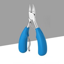 발가락 교정기 발가락 손톱깎이 손톱 교정 두꺼운 손톱 내성 발톱 니퍼 커터 각질 먼지 제거제 펜치 페디큐어 도구, 01 A-Blue, 01 A-Blue