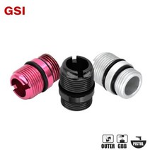 GSI사 vfc 소음기 아답터 [-11mm to -14mm ], 실버
