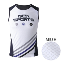 엠씨엔 MCN 인버트 K-매쉬 민소매 이너웨어 자전거 헬스