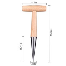 모종 쟁반 판 참깨 파종기 대파 들깨 깨 심는기계 정원 모돈 Dibber 심기 펀치 구멍 펀처 꽃 재배 식물 마, 01 Seed Planter Tool