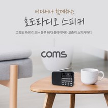 FM라디오 효도라디오 3W 녹음기능 LED 손전등 W78A34C, 수앤진쿠팡 본상품선택