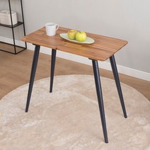 룸스퀘어 원목 카페테이블 커피테이블 티테이블 모음, 09_직사각카페테이블800(멀바우 원목100%)