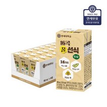 연세 16곡 꿀선식두유190mlx96입 190ml 96개, 192개, 190ml