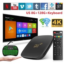 TV수신기 지상파안테나 공중파안테나 공청안테나 D9 박스 안드로이드 10 8G + 128G 울트라 HD 비디오 미디어 플레이어 2.4G 5GHz 와이파이 블루투스 유튜브 셋톱, 미국 플러그, 8GB 128GB ADD I8, 1.미국 플러그  8GB 128GB