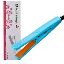 예스뷰티 미니매직기 휴대용 여행용 고데기, 블루, Mini-Magic