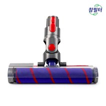 [호환] 다이슨 청소기 헤드 교체 부품 싱글 소프트롤러 V7 V8 V10 V11 V15, 01. 싱글헤드, 1개