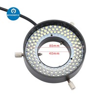 산업용 카메라 멀티 컬러 LED 링 라이트 램프 41mm Illuminator 기계 비전 108pcs LED 조명 램프, 06 Purple
