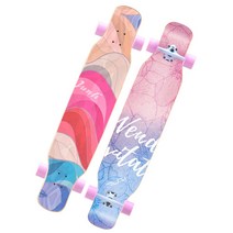 롱보드42인치 프리스타일 댄싱 롱보드 초등학생 초등생 스케이트보드, longboard Z