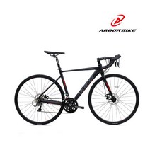 K2BIKE 700C 아더 에어리스1.6D 16단 로드자전거, 미조립, 480/무광검+적