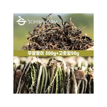무말랭이300g+건고춧잎50g 무말랭이세트, 개