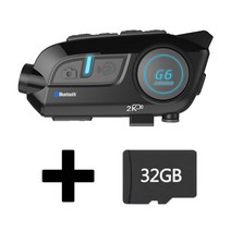 헬멧블랙박스 이륜차 오프로드 경량 고성능 흔들림방지 고화질 미니 블루투스, G6 블루투스 카메라 일체형+32G