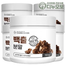 국산 백출가루 삽주뿌리 분말 삽주차 150g, 5병