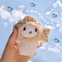 붕붕냥 귀여운 고양이 붕어빵 인형 키링, 아이보리 FREE, 아이보리/FREE