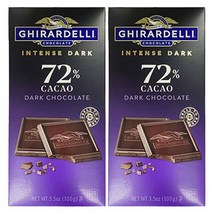 기라델리 인텐스다크 카카오 72% 바 100g x 2개