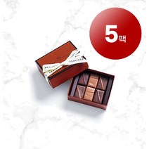la maison du chocolat 라메종뒤쇼콜라 프랑스 정통 수제 명품 프랄린 초콜릿 6개입 44g Pralines box chocolates, 5팩