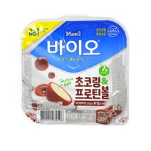 바이오 초코링프로틴볼 토핑요거트 130g x 1개, 상세페이지 참조, 상세페이지 참조