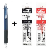 유니 제트스트림 멀티펜 2색볼펜&샤프 1개 + 리필심 2개, MSXE3-500-05 네이비(9) + 리필2개