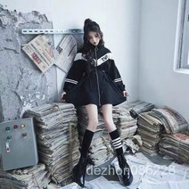 TANC 스포티 원피스 루즈핏 차이나 스커트 여