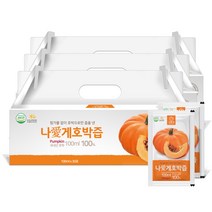 나애게 무안 늙은 호박즙 100mlx90팩, 호박즙90팩