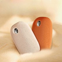 손난로 전자핫팩 전자 듀얼 전기손난로 미니, 피치핑크/6000mAh/손난로+충전