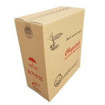 스마일 백양목 인쇄 종이포장 나무젓가락 [상호인쇄전문] (1000개 2400개 1박스), 1000개(1box)