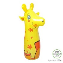 동물캐릭터 샌드백 오뚝이 튜브 펀치볼 유치원 유아원[랜덤발송], 동물랜덤발송
