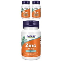 나우푸드 아연 50mg 타블렛, 100정, 3개