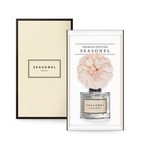 시즈넬 차량용 선물세트 디퓨저 50ml 니들맘 화이트, 레몬, 1세트
