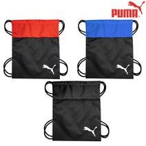 푸마 23 짐쌕 운동화주머니 축구화가방 신발쌕 짐쌕, 01-07685301(검/빨)