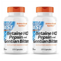 닥터스베스트 베타인 HCL 펩신 120캡슐 2통