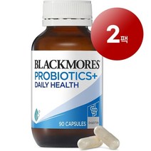 Blackmores 블랙모어스 호주산 직송 프로바이오틱스+ 데일리 헬스 90정 장 소화 건강 관리 1팩, 2팩