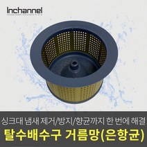 인채널 코스모 싱크대 음식물 자동탈수기용 거름망 은항균 원형기둥 ICM039, 코스모_자동탈수기 거름망/은항균/원형기둥_ICM039, 1개