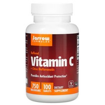 자로우 Jarrow Formulas 포뮬러스 Vitamin C 비타민C 750mg 100정, 1개