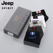 JEEPSPIRIT 쿠팡 정품 남.여공용 양말 JPWZ1001 5개 1set