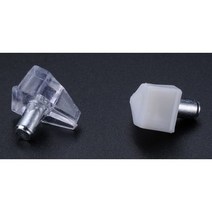 가구 책장 옷장 벽선반 진열장 선반 논슬립 지지대 고정핀 브라켓, 10개, 흰색