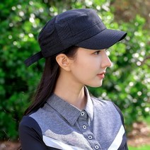 모눈 군모 캡모자 야구모자 골프 등산 테니스 볼캡 여성 남성 여름 모자 (3컬러)