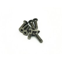 [ZR-TSF312] Titanium Screw(Flat) M3x12mm 8PCS
