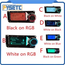 미니 12864 스마트 디스플레이 MINI12864 LCD 디스플레이 화면 128x64 5V SKRS 3D 프린터 액세서리에 대 한 SD 카드와 말린 DIY 지원, 02 B