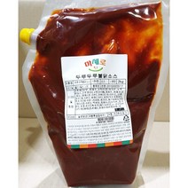 두루두루불닭소스(맛깔지기 파우치 2k), 1