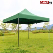 캠프엠 캐노피 천막 테라스 가림막 그늘막 타프 방풍 대형 튼튼한 행사용 용품 3X3 사각 휴대용 조립식 방수 접이식 바람막이 야외 캠핑 모기장 [MD-EV_9514/천막 단품], 캠프엠 3M 캐노피 천막 EV_9514