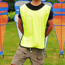 컬러 단체 팀 조끼 팀복