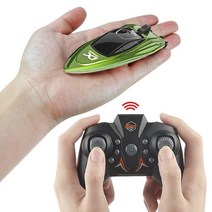 rc 805 2.4ghz 미니 rc 스피드 보트 5kmh 고속 led 조명 방수 전기 원격 제어 선박 물 모델 어린이 장난감 99, 초록