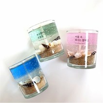 달빛마녀캔들 달빛마녀캔들 7온즈3개 바다 젤캔들 만들기키트 (8364912), 화이트머스크 핑크