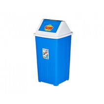 (주)캠크린산업 다모아사각휴지통 7호 60L, 단품