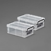 코멕스 네오박스 플라스틱 리빙 수납박스 11L 2개 세트